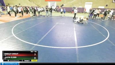 152 lbs Cons. Round 3 - Justin Elder, MI vs Findley Smout, TN