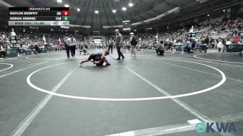 70 lbs Consi Of 8 #1 - Waylon Murphy, Salina Wrestling Club vs Adrian Jimenez, Team Guthrie Wrestling