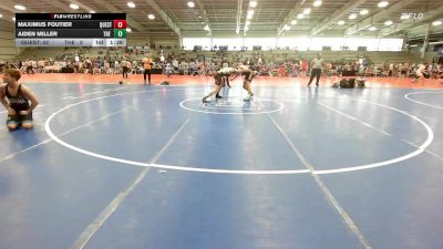 160 lbs Rr Rnd 1 - Maximus Foutier, Quest School Of Wrestling Gold vs Aiden Miller, The Fort Hammers Black