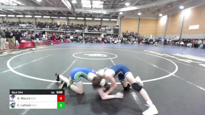 113 lbs Consi Of 8 #1 - Adler Moura, Bow vs Cahota Lafond, Colchester
