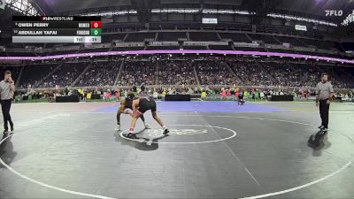 D1-144 lbs 7th Place Match - Abdullah Yafai, Fordson HS vs Owen Perry, Romeo HS