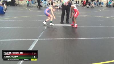 65 lbs Quarterfinal - Tanner McCray-Bey, Rampage vs Chase Vaughn, Lansdowne Gators