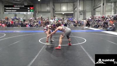 175 lbs Quarterfinal - Killian Vaughan, Salina vs Teron Kraft, Hoisington WC