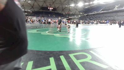 62 lbs Quarterfinal - Quincy Nanquilada, Mat Demon Wrestling Club vs Axton Waldemar, Blaine Barracudas Wrestling Club