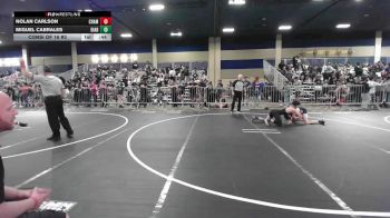 123 lbs Consi Of 16 #2 - Nolan Carlson, Champions WC vs Miguel Cabrales, Diablo Grande WC