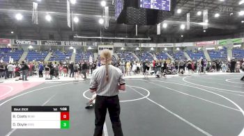 70 lbs Final - Brody Coats, Bear Cave WC vs DeShawn Doyle, Steel City Reloaded