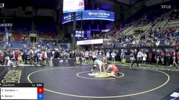 170 lbs Cons 64 #1 - Elijah Sanders, Missouri vs Omer Barak, Florida