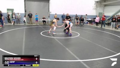 170 lbs X Bracket - Brayden Woods, Anchor Kings Wrestling Club vs Alex Kemp, Alaska