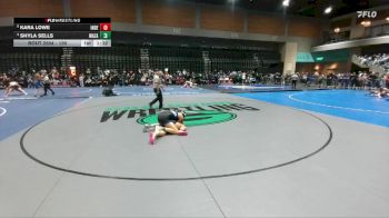 130 lbs Quarterfinal - Shyla Sells, Mazama vs Kara Lowe, Inderkum