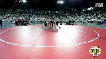 B5A-165 lbs Quarterfinal - Kingston Sikes, Carl Albert vs Samuel Mullins, Edison Prep