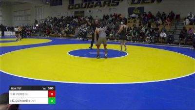 123 lbs Consi Of 8 #2 - Christian Perez, Del Oro vs Czar Quintanilla, University (WA)