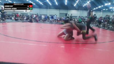 120 lbs Round 1 (6 Team) - Phoenix Ayers, The Dream Team vs Asher Kay, Funky Bunch
