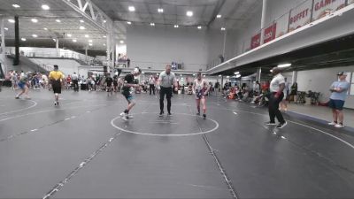 132 lbs Quarterfinals (8 Team) - Brody Franklin, Savage WA Boogiemen vs Aiden Burke, Este Built Underground