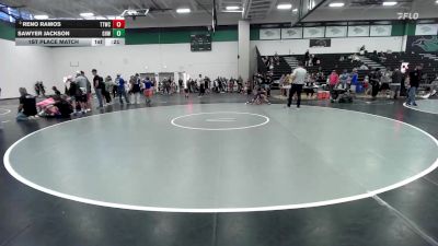 50 lbs 1st Place Match - Sawyer Jackson, Greater Heights Wrestling vs Reno Ramos, Team Tulsa Wrestling Club