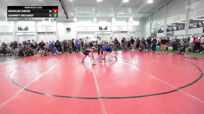 E-118 lbs Consi Of 4 - Branlun Simon, MI vs Garrett Weyandt, PA