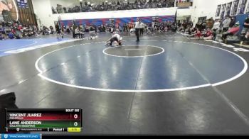 160 lbs Cons. Round 4 - Vincent Juarez, Pocatello vs Lane Anderson, Gallatin (Bozeman)