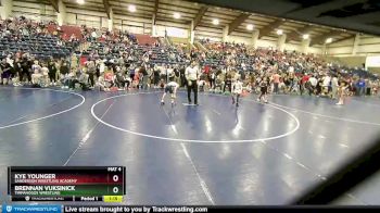 65 lbs Champ. Round 2 - Kye Younger, Sanderson Wrestling Academy vs Brennan Vuksinick, Timpanogos Wrestling