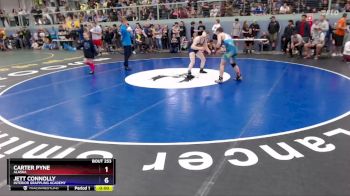 138 lbs Cons. Round 2 - Jett Connolly, Interior Grappling Academy vs Carter Pyne, Alaska