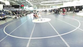 141 lbs 3rd Place Match - Michael Santore, Oswego State vs Isaac Quiles, Springfield