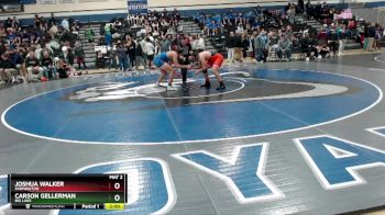 189 lbs Champ. Round 2 - Carson Gellerman, Big Lake vs Joshua Walker, Farmington