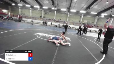 144 kg 2nd Place - Tanner Hazlett, WAR Wrestling vs Ethan Hice, Cedaredge Bruins