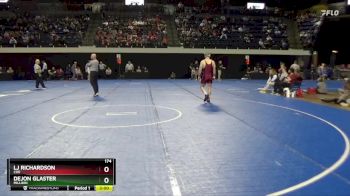 174 lbs 3rd Place Match - Dejon Glaster, Millikin vs LJ Richardson, Coe