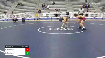 120 lbs Prelims - Keaton Morton, IN vs Robert Rerras, VA