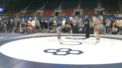 106 lbs Cons. Sub-rd Of 32 - Rocco Valvano, Illinois vs Deshaun Lebron, Texas