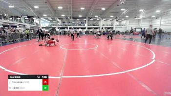 143 lbs Semifinal - Julian Rousseau, Southside WC vs Parker Siebel, Melrose