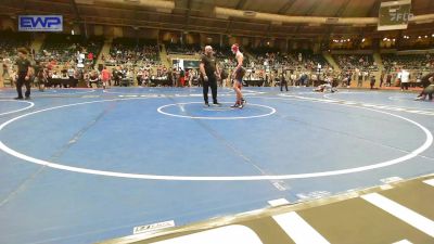 155 lbs Quarterfinal - Cayson Howell, Raw Wrestling Club vs Destiny Doyle, Henryetta Knights Wrestling Club