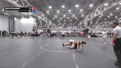 125 lbs Round 3 (6 Team) - Gail Sullivan, Lady Assassins vs Rose Karakolis, Miami Hawks