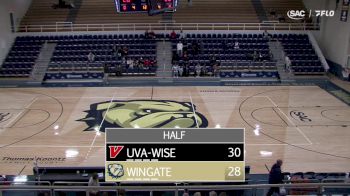 Replay: UVA Wise vs Wingate | Jan 4 @ 2 PM