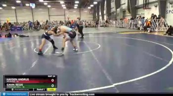 130 lbs Round 2 (6 Team) - Gavin Regis, Sanderson W.A. vs Hayden Andrus, PA Silver