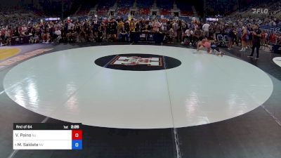 132 lbs Rnd Of 64 - Vincent Paino, NJ vs Manuel Saldate, NV