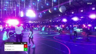 150 lbs Consi Of 16 #1 - Carson Lucius, Unattached vs Ryan Brown, JagWay