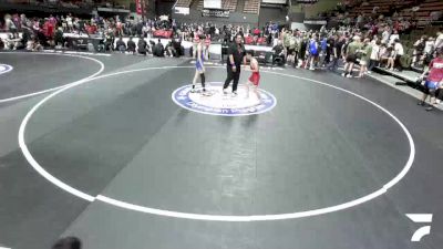 88 lbs Roberto Reyes, CVWA - Central Valley Wrestling Association vs Aaden Lopez, SCVWA - Santa Clara Valley Wrestling Association