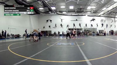 184 lbs 7th Place Match - Nash Cooper, Davenport vs McCaden Skeens, Mount St Joseph