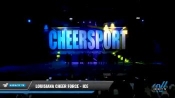 Louisiana Cheer Force - Ice [2021 L2 Junior - Medium Day 2] 2021 CHEERSPORT National Cheerleading Championship