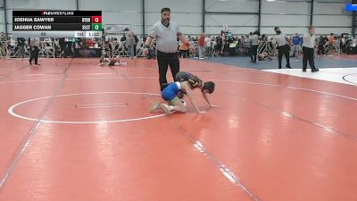 60 lbs Round 2 - 10:30am Friday - Joshua Sawyer, Dynasty Death Row vs Jagger Cowan, Select