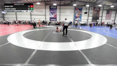145 lbs Round Of 32 - Wyatt Fry, PA vs Joseph Uhrig, NY