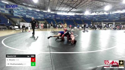 144 lbs Round Of 32 - Eli Woods, Thoroughbred Wrestling Academy (TWA), MO vs Maksim Mukhamedaliyev, Izzy Style Wrestling