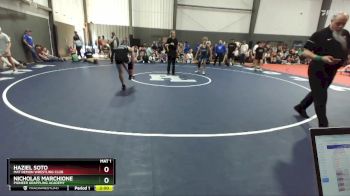 126 lbs Champ. Round 1 - Haziel Soto, Mat Demon Wrestling Club vs Nicholas Marchione, Pioneer Grappling Academy