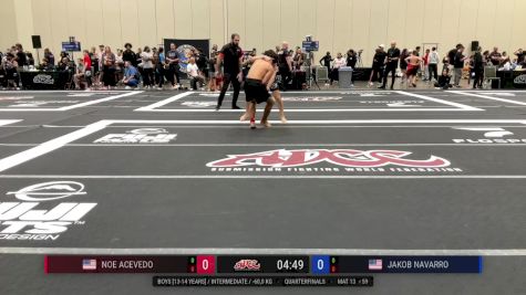 Noe Acevedo vs Jakob Navarro 2025 ADCC Orlando Open/Youth Trials