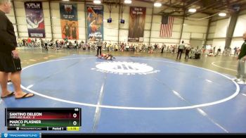 68 lbs Rd# 1 9:00am Friday - Marco Plasner, PA Gold vs Santino DeLeon, Maryland BLACK