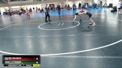 70 lbs Finals (8 Team) - Colter Wilhelmi, Foley vs Teddy O`Connor, Z-M (Zumbrota/Mazeppa)