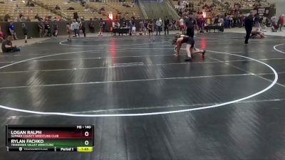 140 lbs Cons. Round 1 - Rylan Fachko, Tennessee Valley Wrestling vs Logan Ralph, Sumner County Wrestling Club