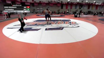 184 lbs Cons. Round 4 - Owen Greisbach, Augsburg vs Rj Samuels, Wisconsin-Whitewater
