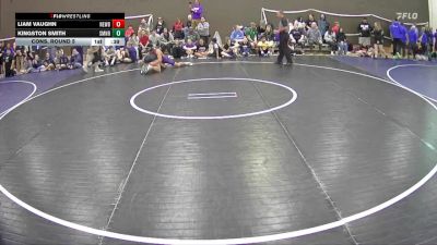 150 lbs Cons. Round 5 - Kingston Smith, Sumner vs Liam Vaughn, Newberg