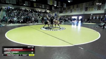 138 lbs Champ. Round 2 - Landen Cordrey, Temecula Valley vs Sebastian Rodriguez, Palm Desert