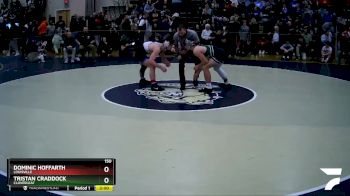 150 lbs Semifinal - Tristan Craddock, Cloverleaf vs Dominic Hoffarth, Louisville